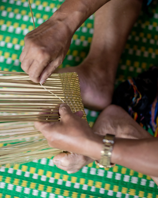 Basket weaving in Dong Giang - Best day trips from Hoi An