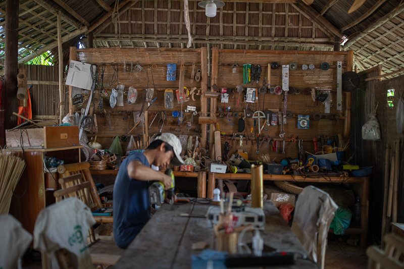 Take a bamboo craft workshop